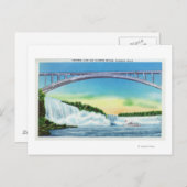 Algemeen Uitzicht van de Herfsten en de regenboog Briefkaart (Voorkant / Achterkant)