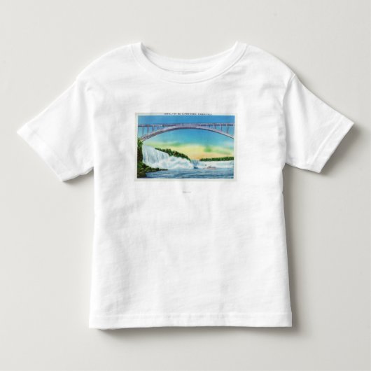 Algemeen Uitzicht van de Herfsten en de regenboog Kinder Shirts (Voorkant)