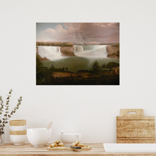 Algemeen Uitzicht van de Herfsten van Niagara door Poster (Keuken)
