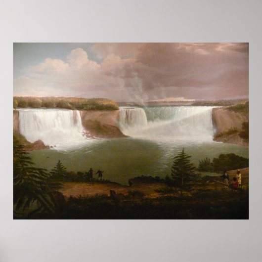 Algemeen Uitzicht van de Herfsten van Niagara door Poster (Voorkant)