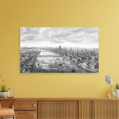 Algemeen Uitzicht van de Londense City Canvas Afdruk (Insitu (Woonkamer))