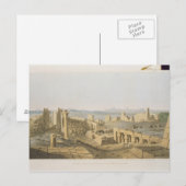 Algemeen Uitzicht van de ruïnes van de Grote Tempe Briefkaart (Voorkant / Achterkant)