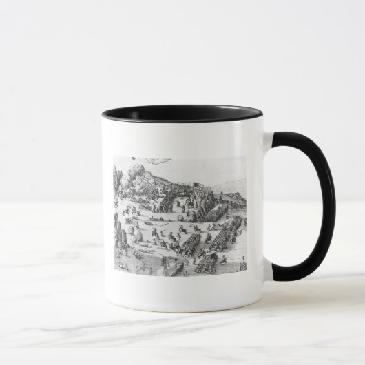 Algemeen uitzicht van de slag van Muhlberg Mok (Rechts)