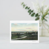 Algemeen Uitzicht van de stad Briefkaart (Staand voorkant)