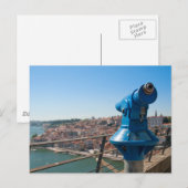 Algemeen uitzicht van de stad Porto Briefkaart (Voorkant / Achterkant)
