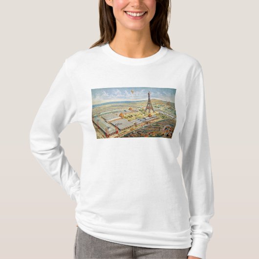 Algemeen Uitzicht van de universele tentoonstellin T-shirt (Voorkant)