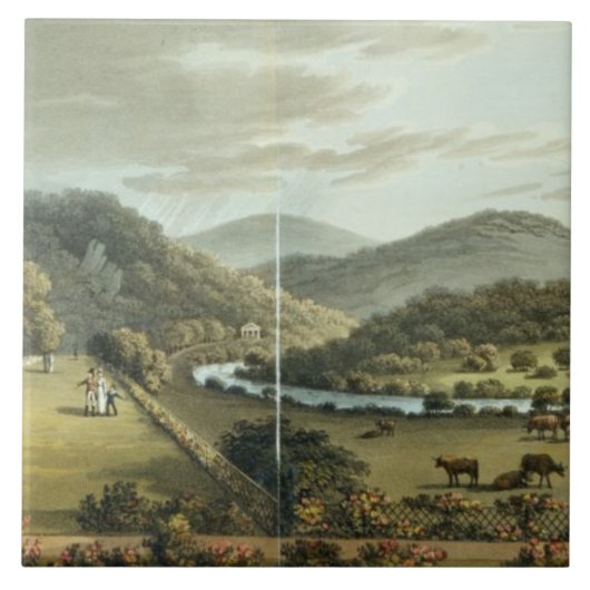 Algemeen Uitzicht van de zuidelijke en oostelijke Tegeltje (Voorkant)