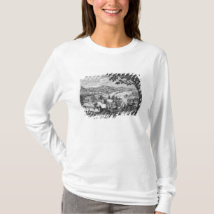 Algemeen uitzicht van het Abbey of Port-Royal des T-shirt