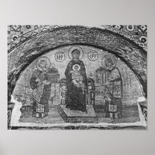 Algemeen uitzicht van het bedieningspaneel poster