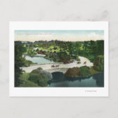 Algemeen Uitzicht van het Franklin Park Briefkaart (Voorkant)