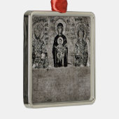 Algemeen uitzicht van het John Panel Metalen Ornament (Rechts)