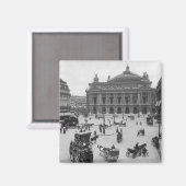 Algemeen uitzicht van het Opera House van Parijs Magneet (Voorkant / Achterkant)