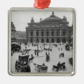 Algemeen uitzicht van het Opera House van Parijs Metalen Ornament (Voorkant)