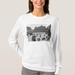 Algemeen uitzicht van het Opera House van Parijs T-shirt