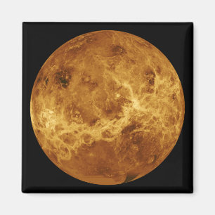 Algemeen uitzicht van het oppervlak van Venus Magneet