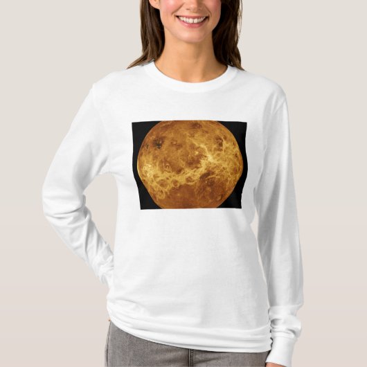 Algemeen uitzicht van het oppervlak van Venus T-shirt (Voorkant)