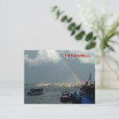 Algemeen Uitzicht van Istanbul Briefkaart (Staand voorkant)