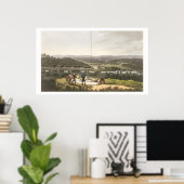 Algemeen Uitzicht van Longleat uit de Prospect Hil Poster (Thuiskantoor)