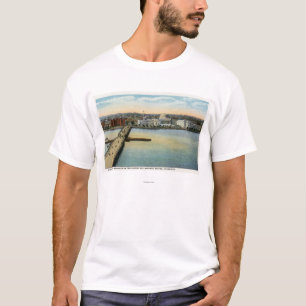 Algemeen Uitzicht van MIT en Harvard Bridge, T-shirt