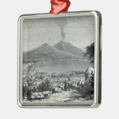 Algemeen Uitzicht van Napels Metalen Ornament (Links)