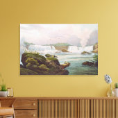 Algemeen Uitzicht van Niagara-Herfsten van Canadia Canvas Afdruk (Insitu (Woonkamer))