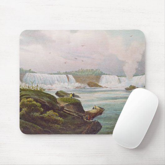 Algemeen Uitzicht van Niagara-Herfsten van Canadia Muismat (Met muis)