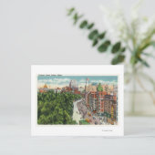 Algemeen Uitzicht van Tremont Street Briefkaart (Staand voorkant)