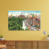 Algemeen Uitzicht van Tremont Street Canvas Afdruk (Insitu (Woonkamer))