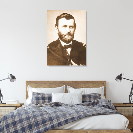 Algemeen Ulysses Grant C1865 Canvas Afdruk (Insitu (Slaapkamer))