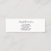 Algemeen visitekaartje (Achterkant)