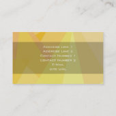 Algemeen Visitekaartje (Achterkant)