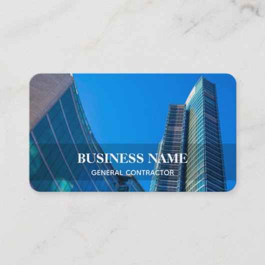 Algemeen Visitekaartje contractant (Voorkant)