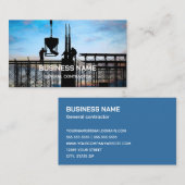 Algemeen Visitekaartje contractant Contactkaartje (Voorkant / Achterkant)