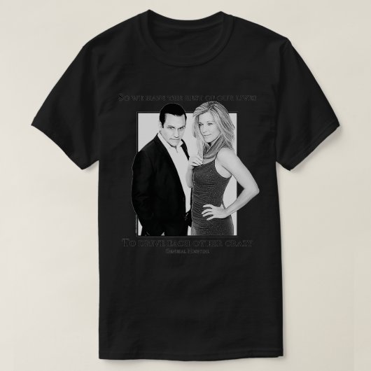 Algemeen ziekenhuis Sonny en Carly Premium T-shirt (Design voorkant)