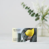 Algemene aannemer, bouwer, bouw; visitekaartje (Staand voorkant)