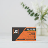 Algemene Aannemer, Handyman service, Bouw Visitekaartje (Staand voorkant)