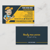 Algemene Aannemer, Handyman service, Bouw Visitekaartje (Voorkant / Achterkant)