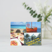 ALGEMENE ANSICHTKAARTEN - CANCUN COLLAGE 1 BRIEFKAART (Staand voorkant)