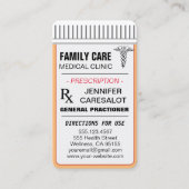 ALGEMENE ARTS Afspraak Herinnering Visitekaartje (Voorkant)
