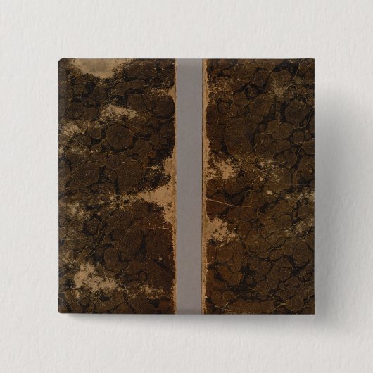 Algemene atlas vierkante button 5,1 cm (Voorkant)