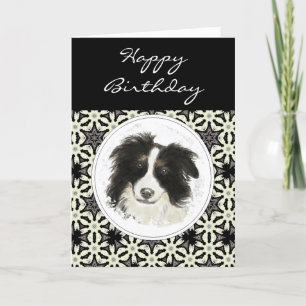 Algemene Birthday Border Collie Pet Dog Kaart