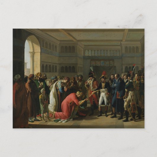 Algemene Bonaparte die een Zwaard geven aan Briefkaart (Voorkant)