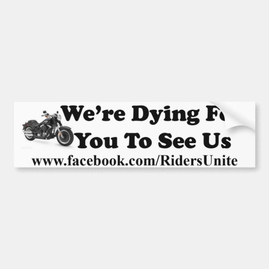 Algemene bumpersticker (Voorkant)