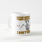 ALGEMENE CUSTER, IK WIL NIET GAAN KOFFIEMOK (Voorkant links)