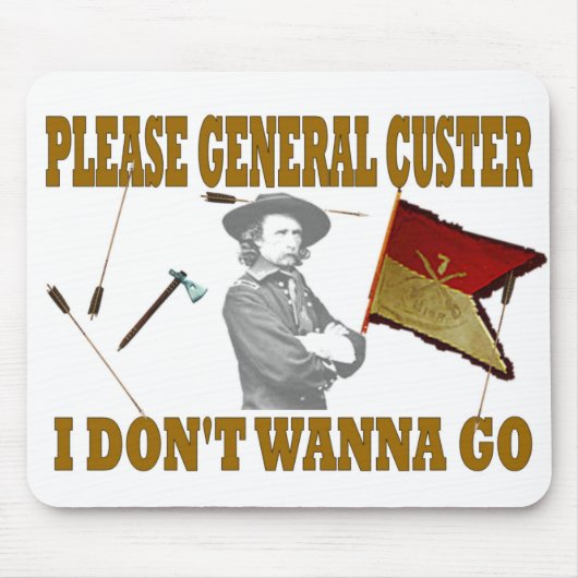 ALGEMENE CUSTER, IK WIL NIET GAAN MUISMAT (Voorkant)