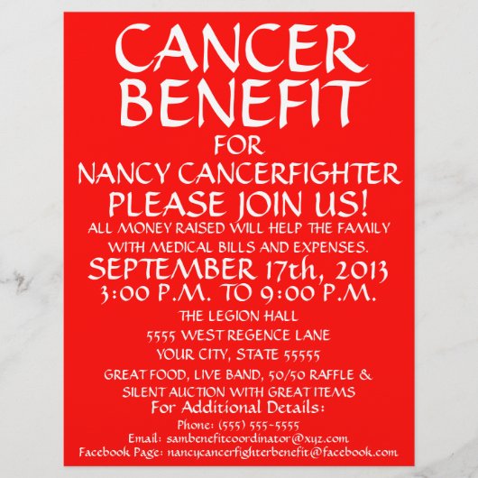 Algemene folder met kankerbenefiet (Voorkant)