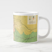 Algemene geologische kaart van Colorado Grote Koffiekop (Rechts)