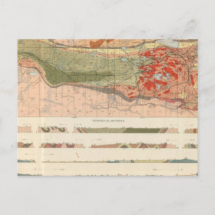 Algemene geologische kaart van het district Marque