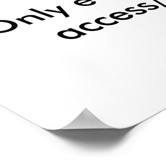 Algemene gezondheids- en veiligheidsdrempel 004 poster (Hoek)