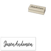 Algemene handgeschreven handtekening rubber stempe rubberstempel (Gestempeld)